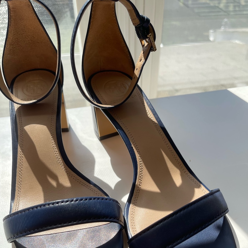 Navy Blue Sandals - Picture 7 of 7